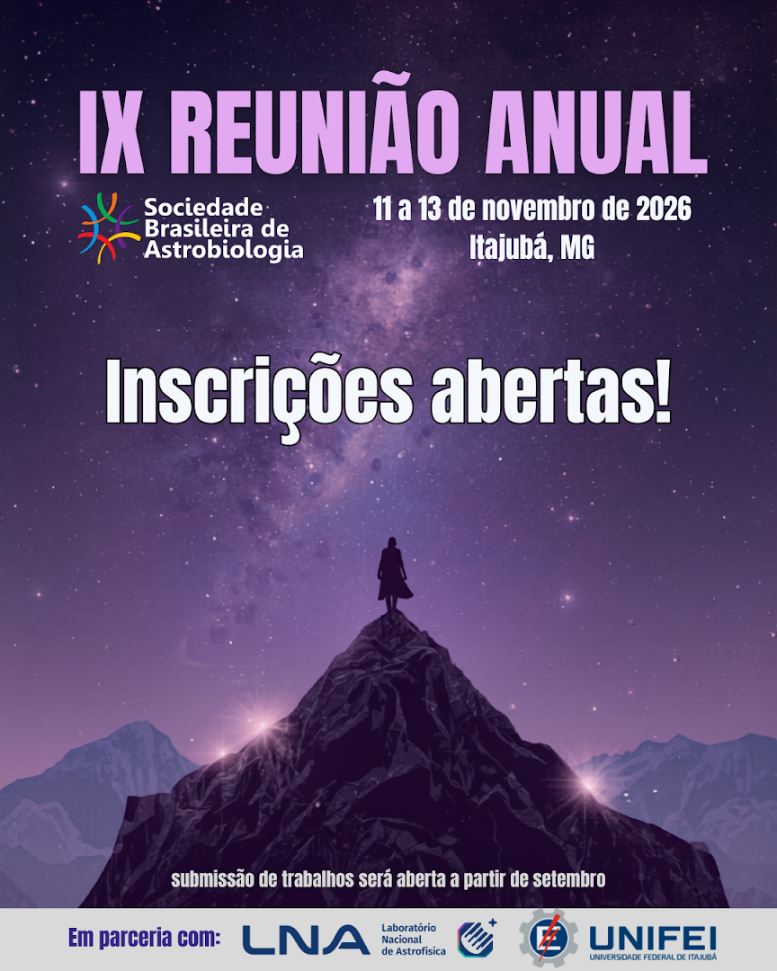 Flyer IX Reunião Anual SBAstrobio